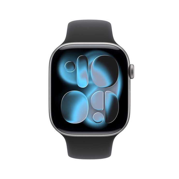Apple Watch Series 11 (GPS) 46mm Aluminio Gris Espacial + Correa Deportiva Negra - Talla M/L Apple Watch Series 11 (GPS) 46mm Aluminio Gris Espacial + Correa Deportiva Negra - Talla M/L