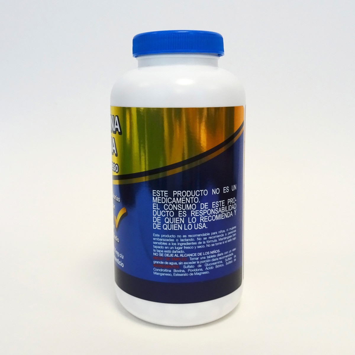Glucosamina Condroitina Premium JustFx 90 cápsulas con Ácido