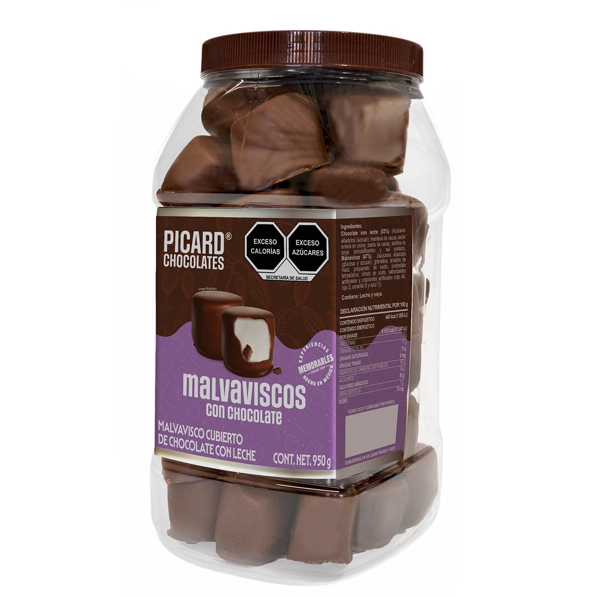 Picard Malvaviscos con Chocolate 950 g Picard Malvaviscos con Chocolate 950 g