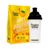 Protein World Whey Proteína en Polvo Sabor Plátano 900 g