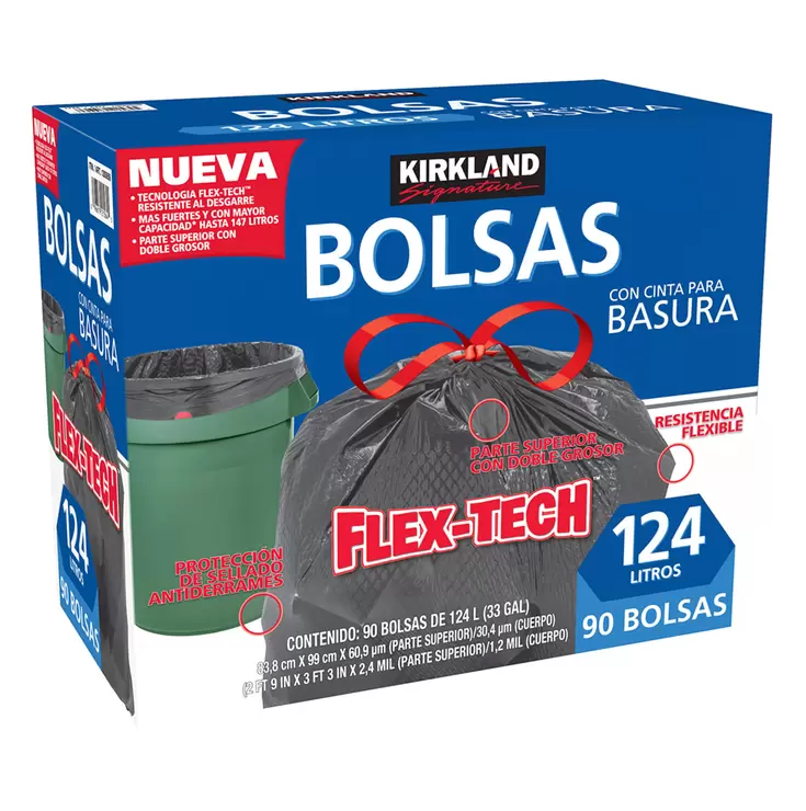 Kirkland Signature Bolsas Para Basura Pzas De L