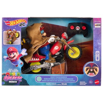 Hot Wheels Super Mario Galaxy Motocicleta RC Hot Wheels Super Mario Galaxy Motocicleta RC