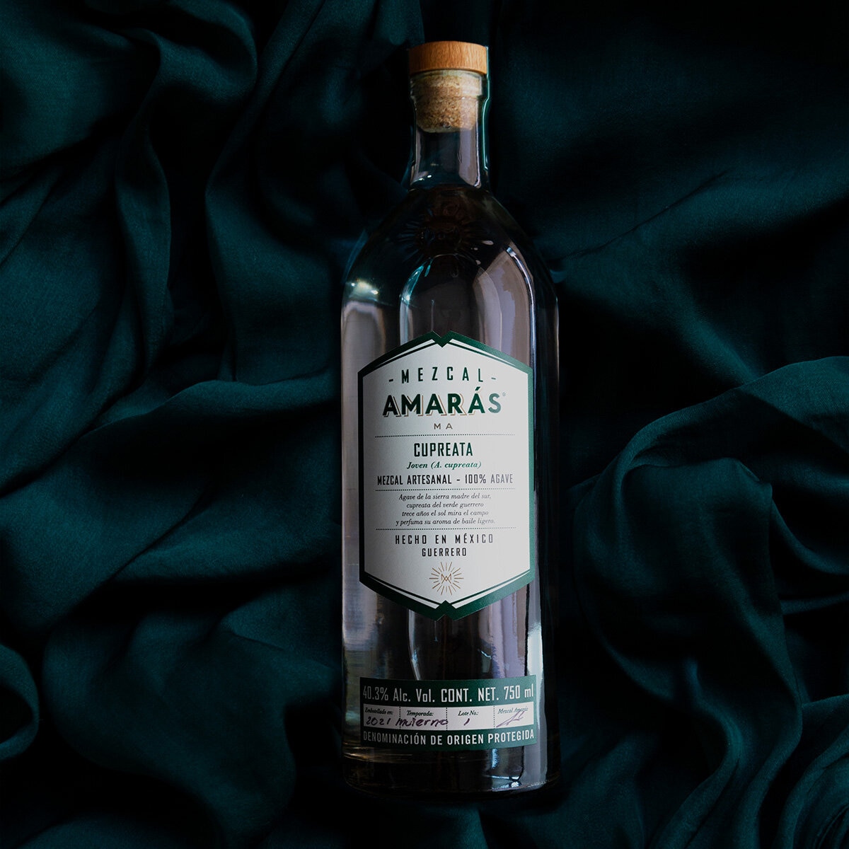 Mezcal Amarás Cupreata 750ml