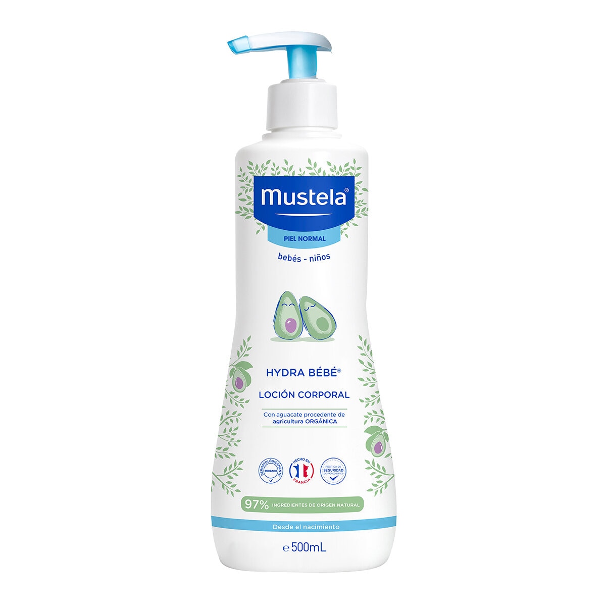 Mustela Hydra Bebé Loción Corporal 500 ml