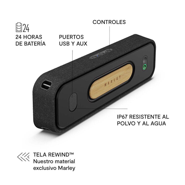 House of Marley Bocina Bluetooth Get Together 2 House of Marley Bocina Bluetooth Get Together 2