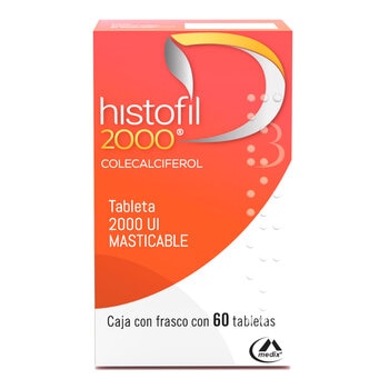 Histofil 2000 UI Frasco con 60 Tabletas