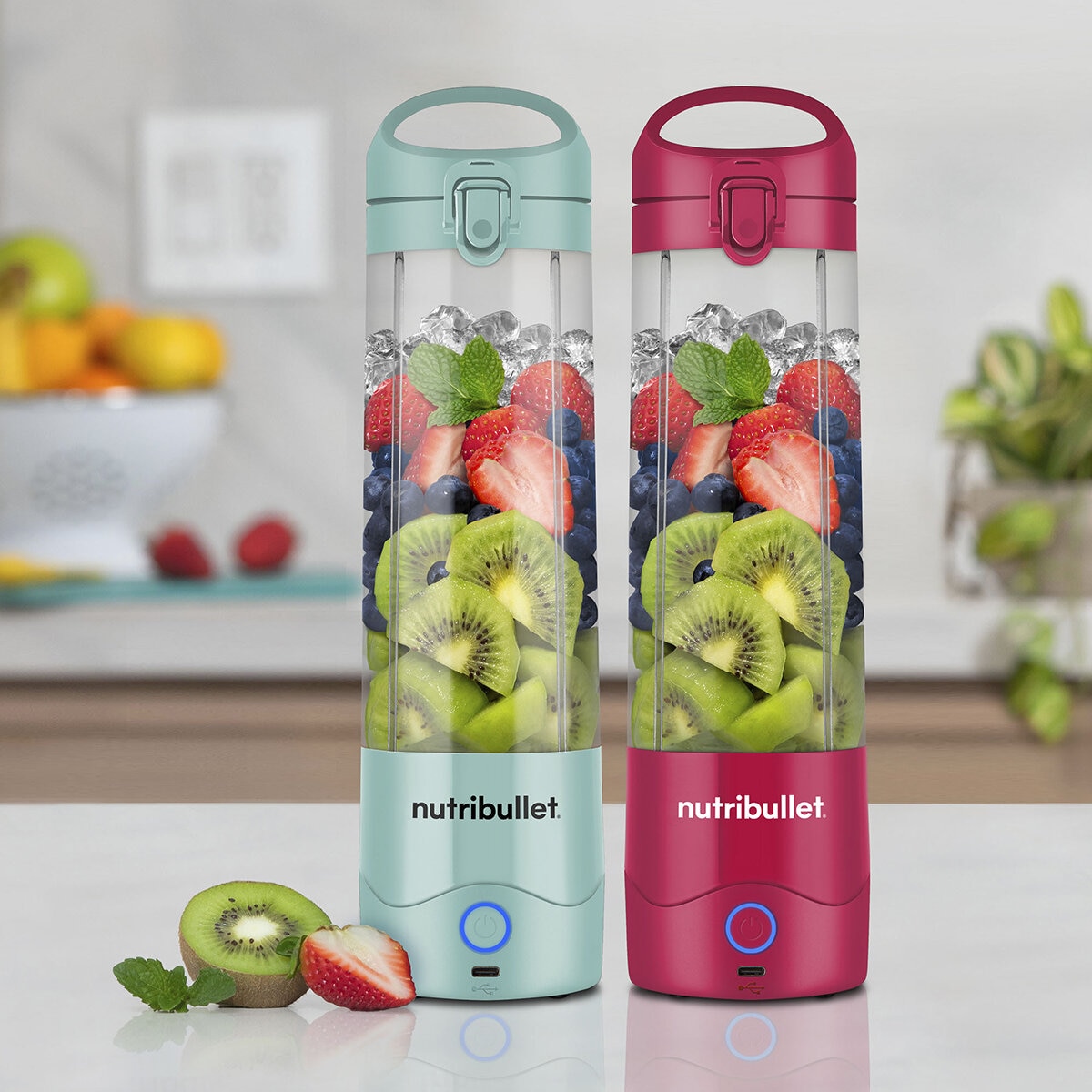 Nutribullet Licuadora Portátil 2 Piezas, Varios Colores