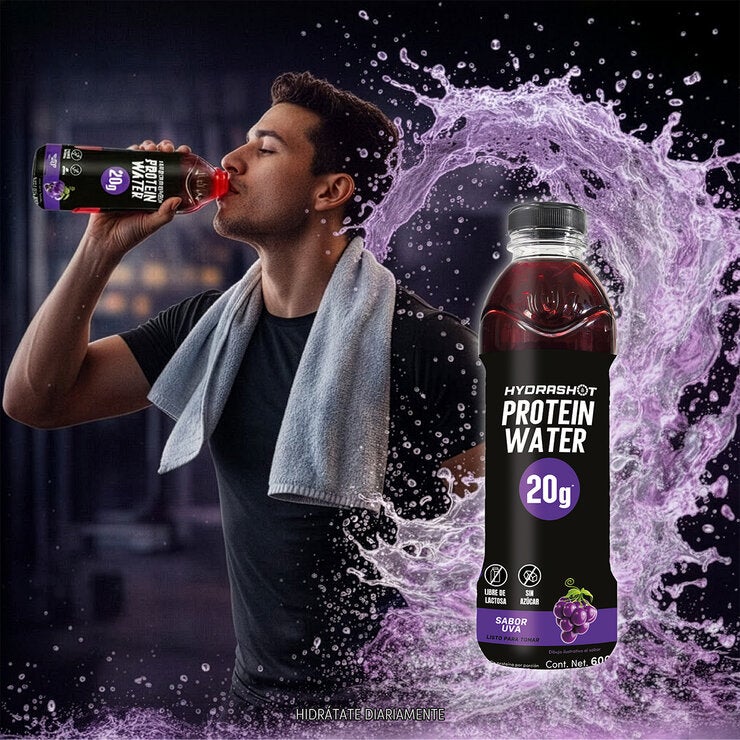 Hydrashot Bebida de Proteína + Electrolitos con 20 g de Proteína 18 / 600 ml Hydrashot Bebida de Proteína + Electrolitos con 20 g de Proteína 18 / 600 ml