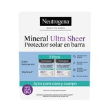 Neutrogena Protector Solar en Barra 2 pzas de 42 g Neutrogena Protector Solar en Barra 2 pzas de 42 g
