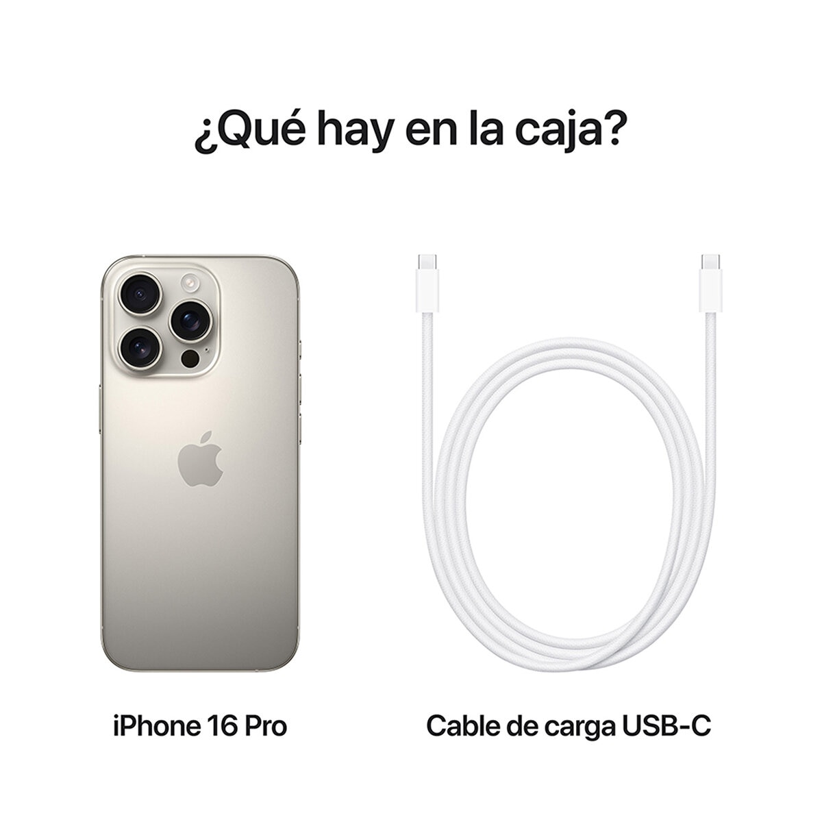 Apple iPhone 16 Pro 1TB Titanio Natural Apple iPhone 16 Pro 1TB Titanio Natural