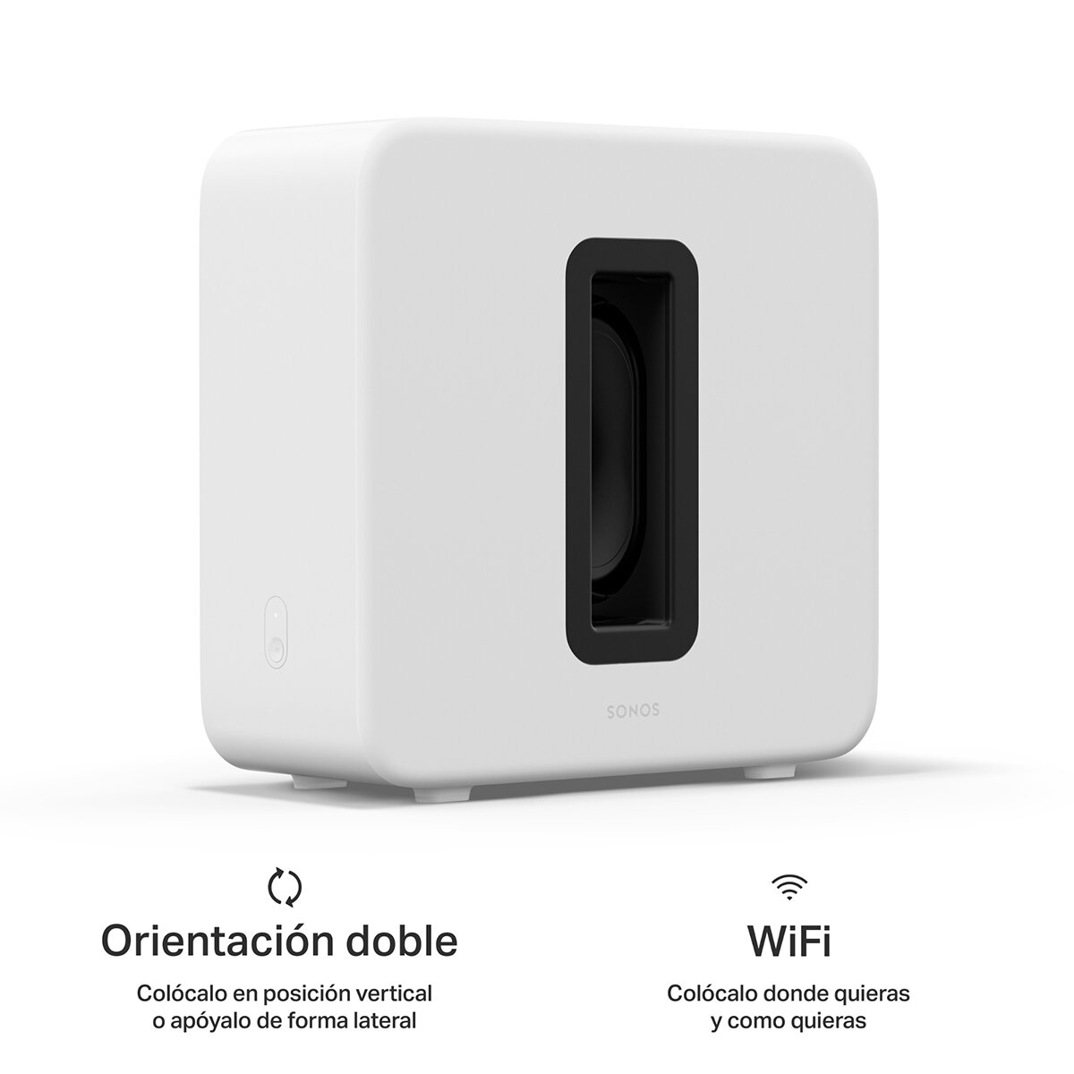 Sonos Sub (Gen 4) Wireless Subwoofer Blanco Sonos Sub (Gen 4) Wireless Subwoofer Blanco