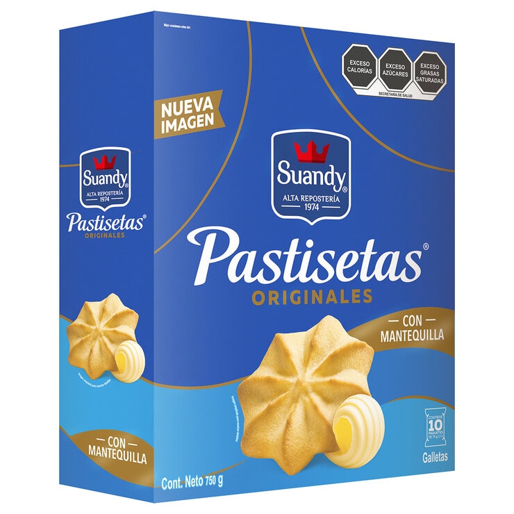 Suandy Galletas Pastisetas 750g Suandy Galletas Pastisetas 750g