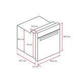 Teka Horno eléctrico 60cm con función Airfry