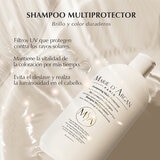 Marie D'Argan, 2 Shampoos Multi Protectores + Aceite de Argán