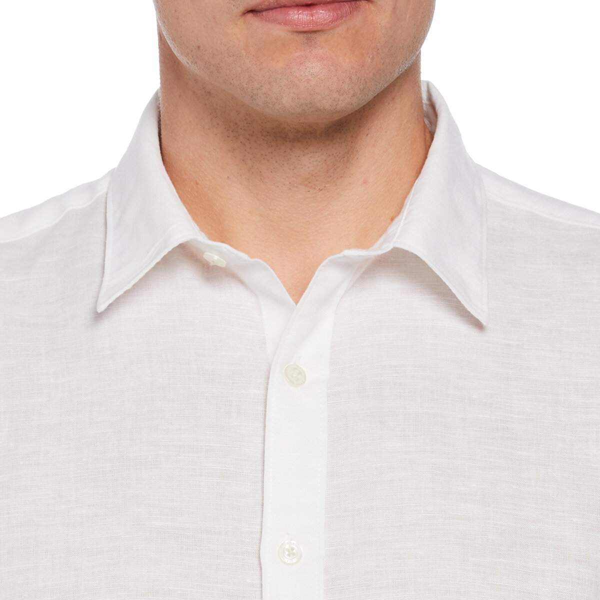 Perry Ellis Camisa para Caballero Blanco Extra Grande