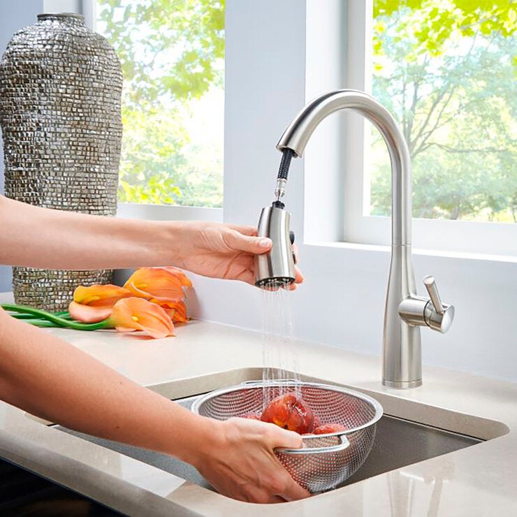 Pfister, Grifo Monomando de Cocina Raya - Acero Inoxidable Pfister, Grifo Monomando de Cocina Raya - Acero Inoxidable