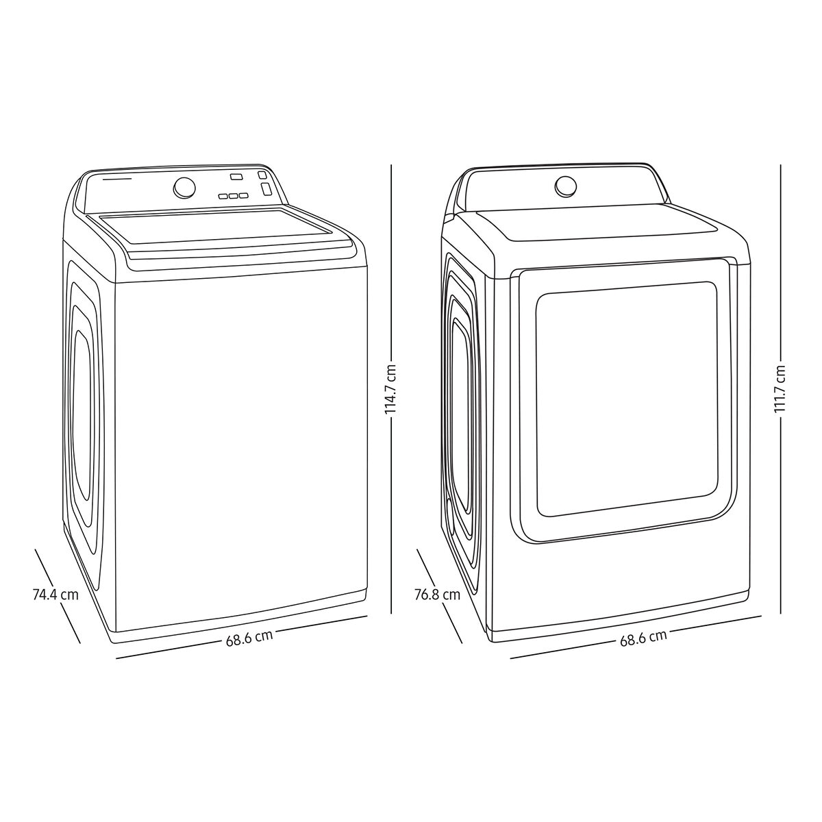 Samsung Combo Lavadora Y Secadora 23 y 24 kg Samsung Combo Lavadora Y Secadora 23 y 24 kg