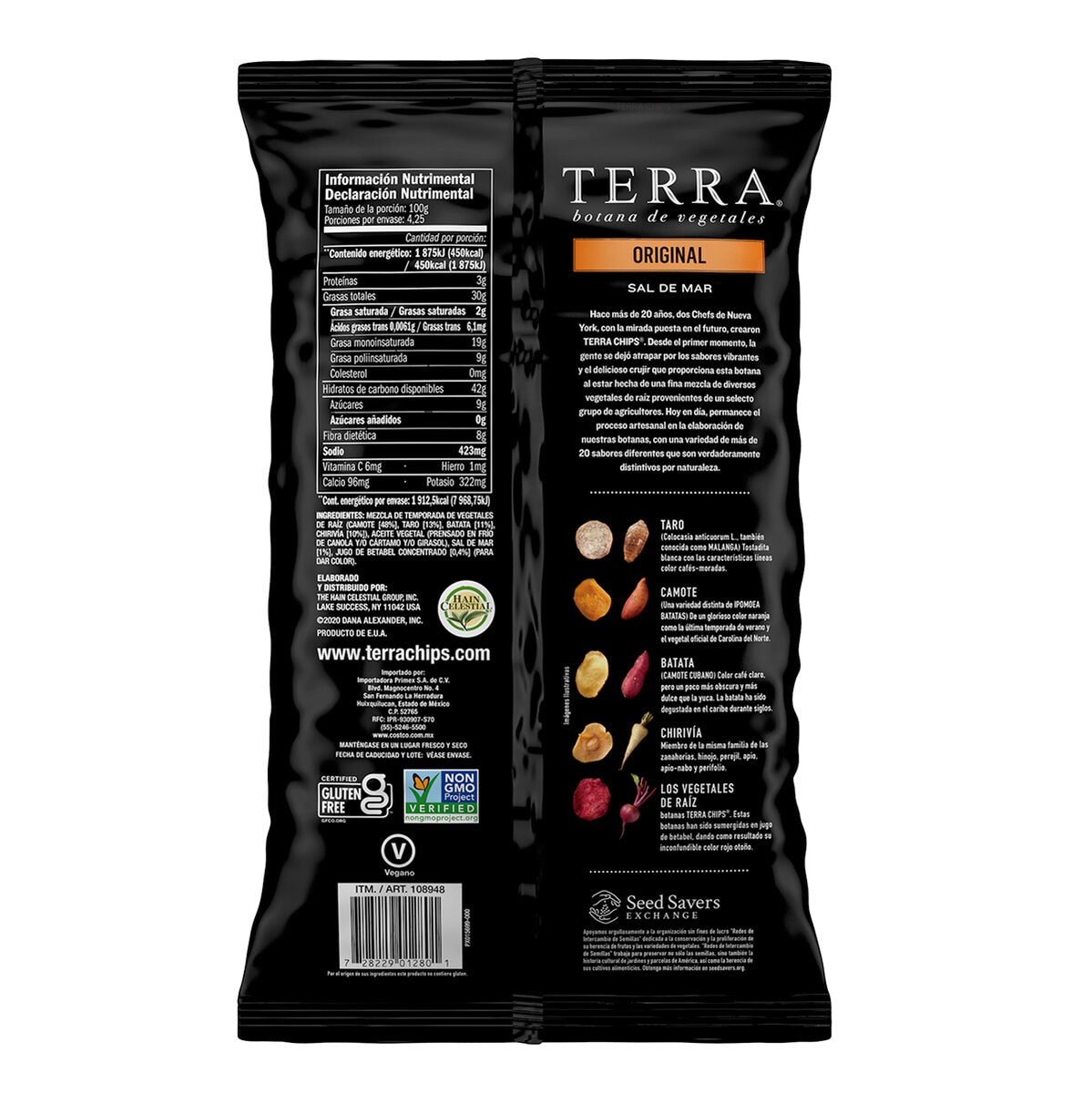 Terra Botana de Vegetales 425g Terra Botana de Vegetales 425g
