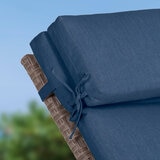 Peak Season, Cojin para Camastro Azúl 2 Piezas Peak Season, Cojin para Camastro Azúl 2 Piezas