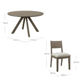 Bayside Furnishings, Juego de Comedor de 5 piezas