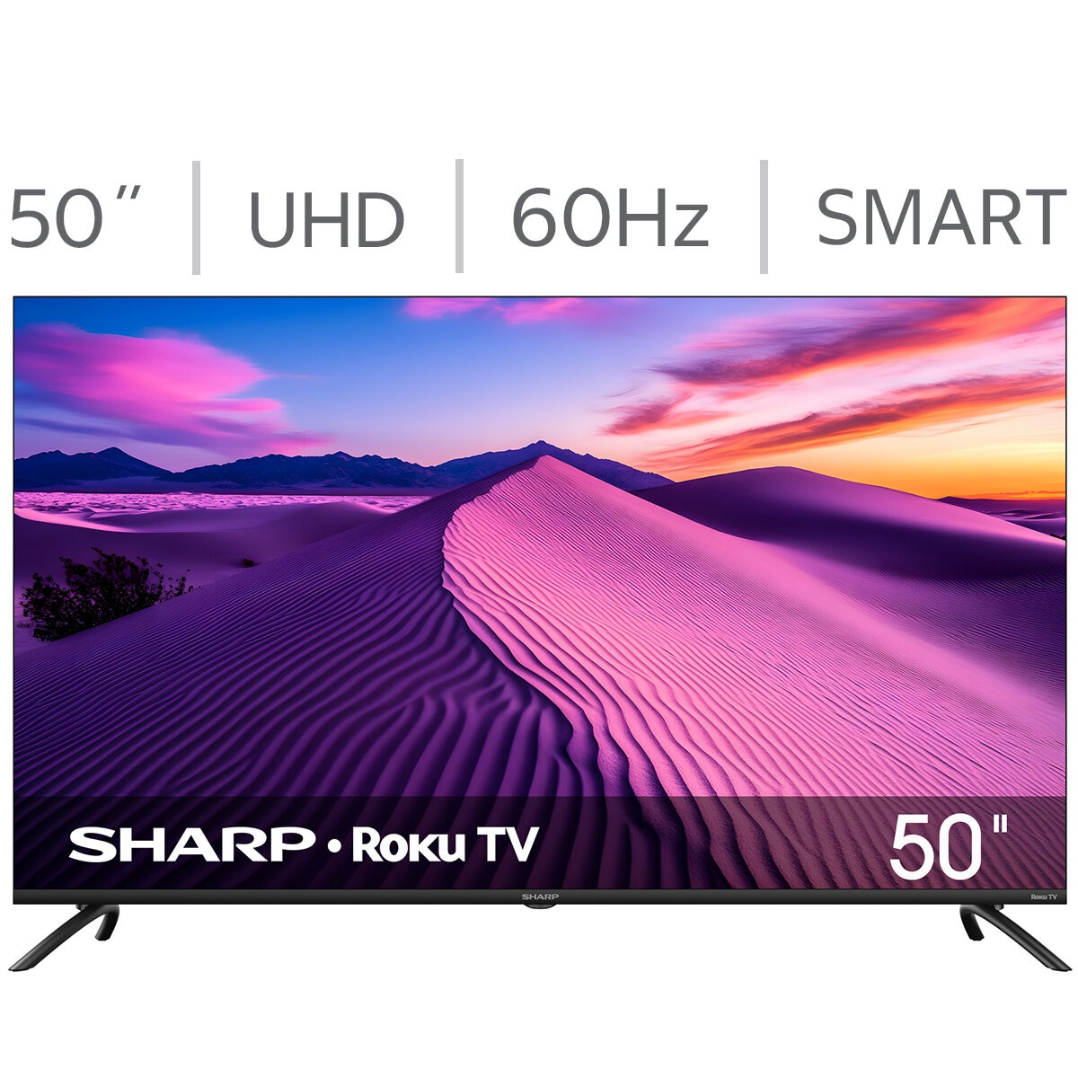 Sharp Pantalla 50" UHD 4K Roku TV Sharp Pantalla 50" UHD 4K Roku TV