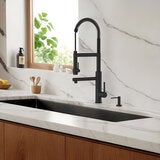 Moorefield, Monomando de Cocina Negro Mate, Vivant Moorefield, Monomando de Cocina Negro Mate, Vivant