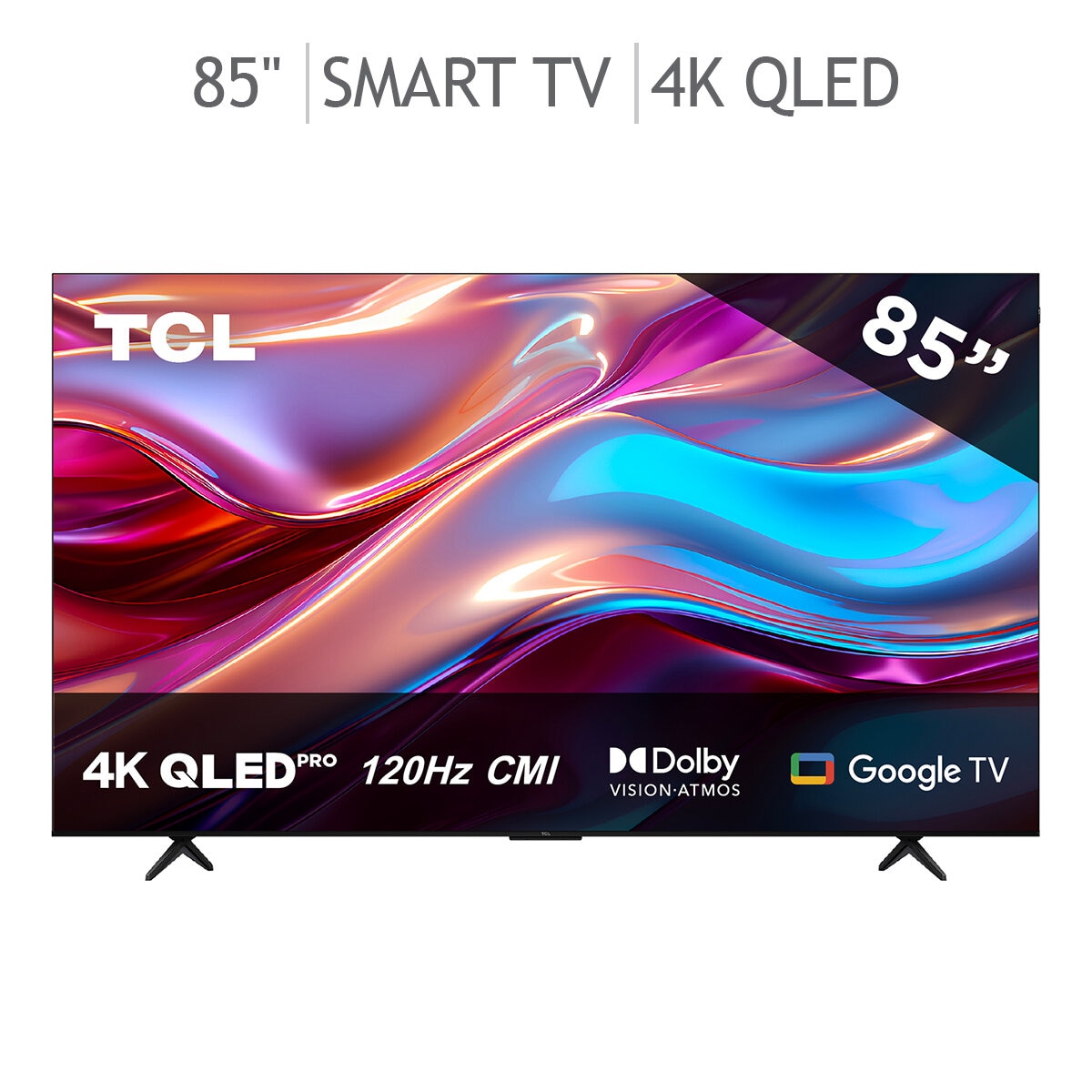 TCL Pantalla 85" 4K QLED Google TV