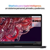 Apple MacBook Pro 14" Chip M4 Max 1TB Plata CPU de 14 núcleos GPU de 32 núcleos Memoria unificada de 36GB