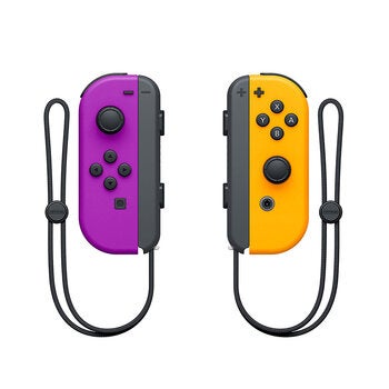 Nintendo Switch Joy-Con L/R Neon Morado y Naranja Nintendo Switch Joy-Con L/R Neon Morado y Naranja