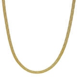 Cadena para Dama, 45.72cm, Oro Amarillo de 14K