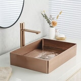 Rubinett, Ovalin de Baño Rectangular - Cobre