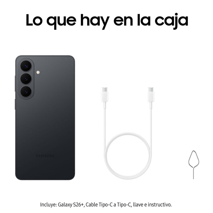 Samsung Galaxy S26+ 512GB Negro Samsung Galaxy S26+ 512GB Negro