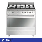 Smeg Estufa a Gas 90 cm Smeg Estufa a Gas 90 cm