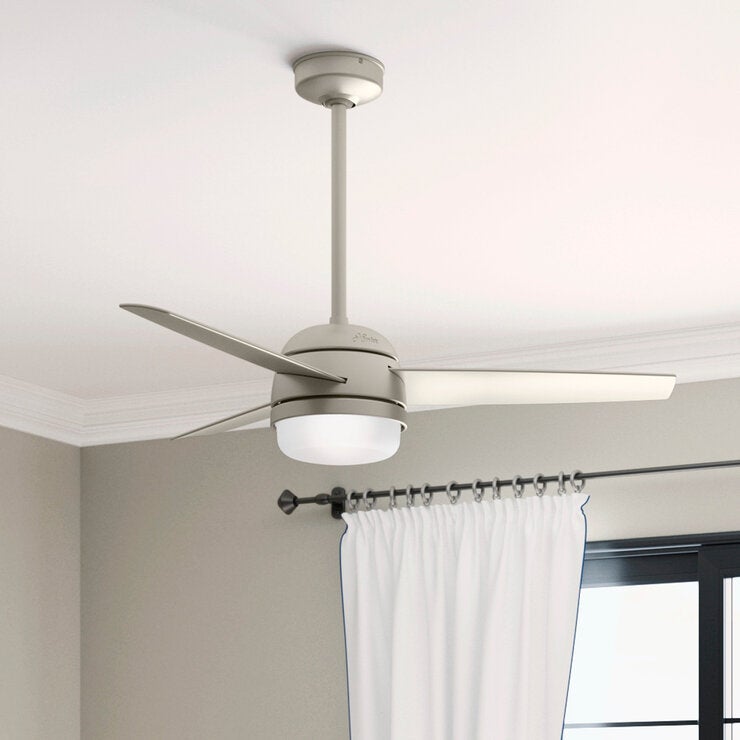 Hunter, Ventilador Midtown Matte Nickel 48" Hunter, Ventilador Midtown Matte Nickel 48"