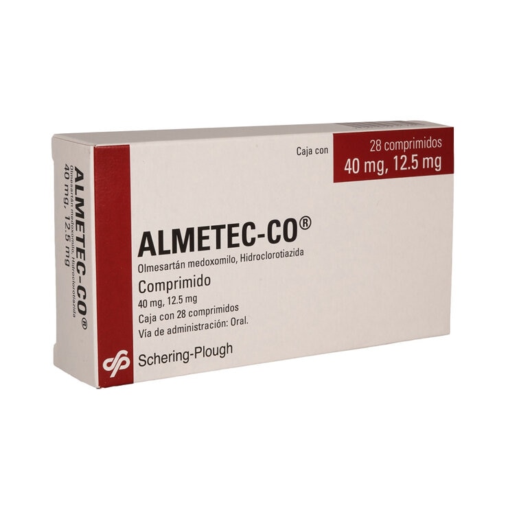 Almetec-Co 40 mg/12.5 mg 28 Comprimidos