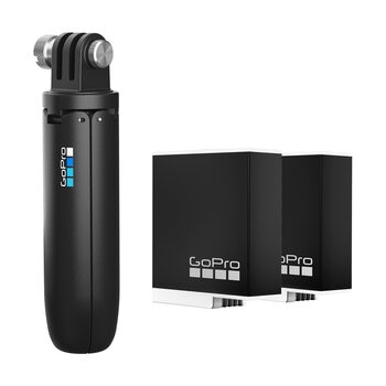 GoPro Accesorios Bundle Shorty Mini + 2 baterías Enduro
