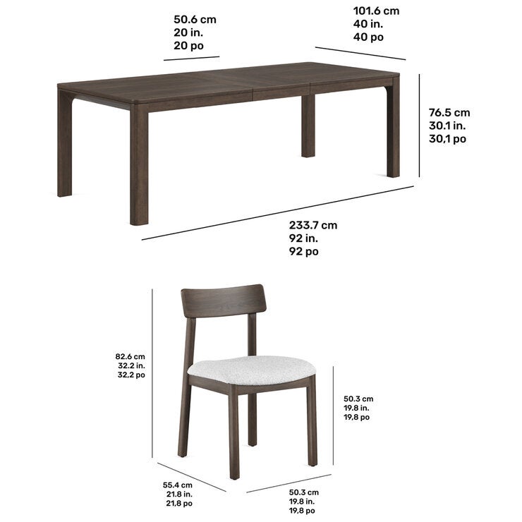 Flexsteel, Juego de Comedor de 7 Piezas Flexsteel, Juego de Comedor de 7 Piezas