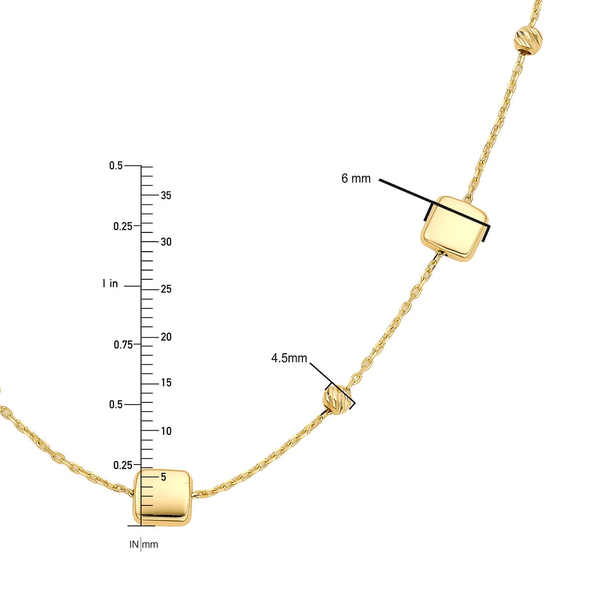 Collar, Oro Amarillo 14K Collar, Oro Amarillo 14K