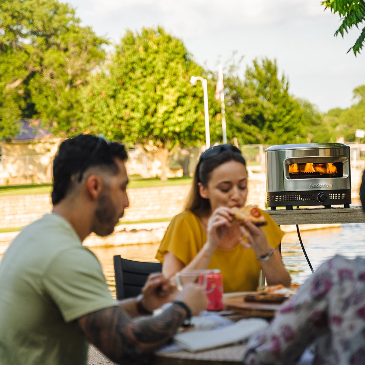 Solo Stove, Pi Prime Horno para Pizza de Gas con Accesorios