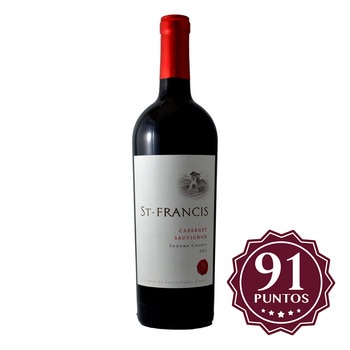 Vino Tinto St. Francis Cabernet Sauvignon 750ml