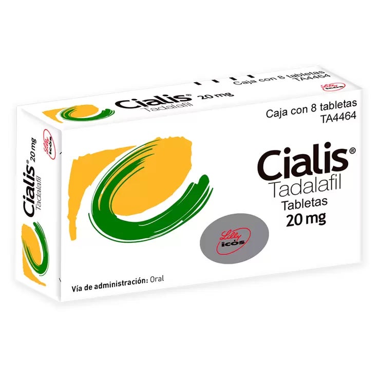 Cialis 20mg 8 Tabletas Cialis 20mg 8 Tabletas