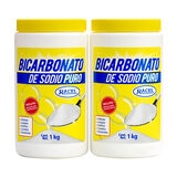 Racel Bicarbonato de Sodio 2 Botes de 1 kg c/u Racel Bicarbonato de Sodio 2 Botes de 1 kg c/u