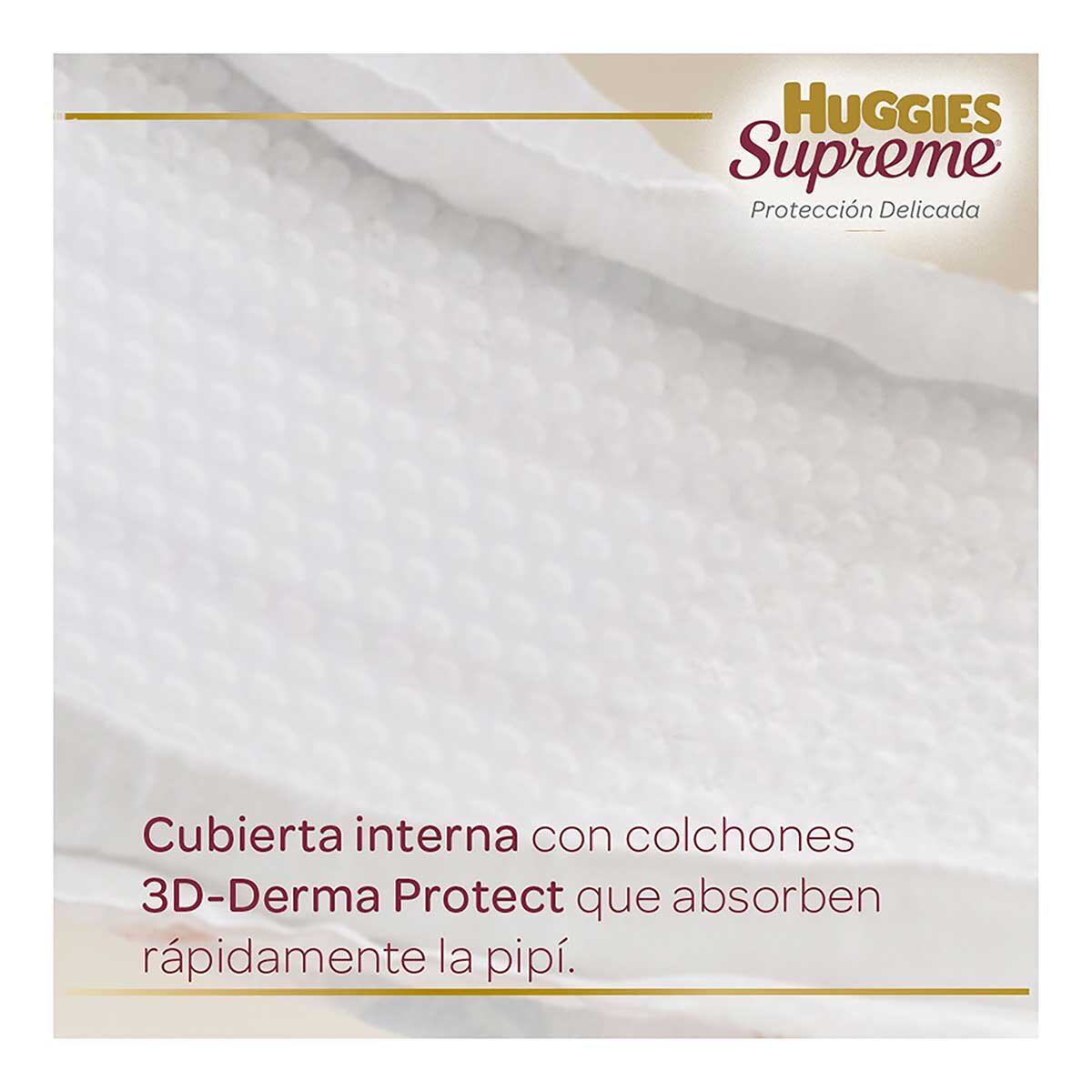 Huggies Supreme Pañales Etapa 3 Unisex 120 pzas