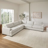 Aiden & Ivy, Seccional de Tela de 3 Piezas Aiden & Ivy, Seccional de Tela de 3 Piezas