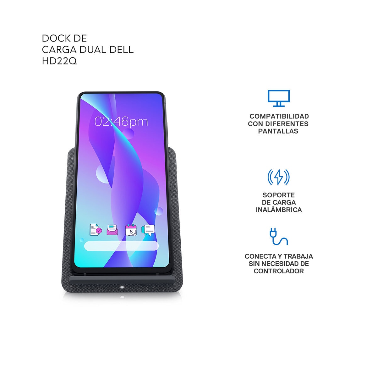 DELL Dock Estación de Carga Inalámbrica DELL Dock Estación de Carga Inalámbrica