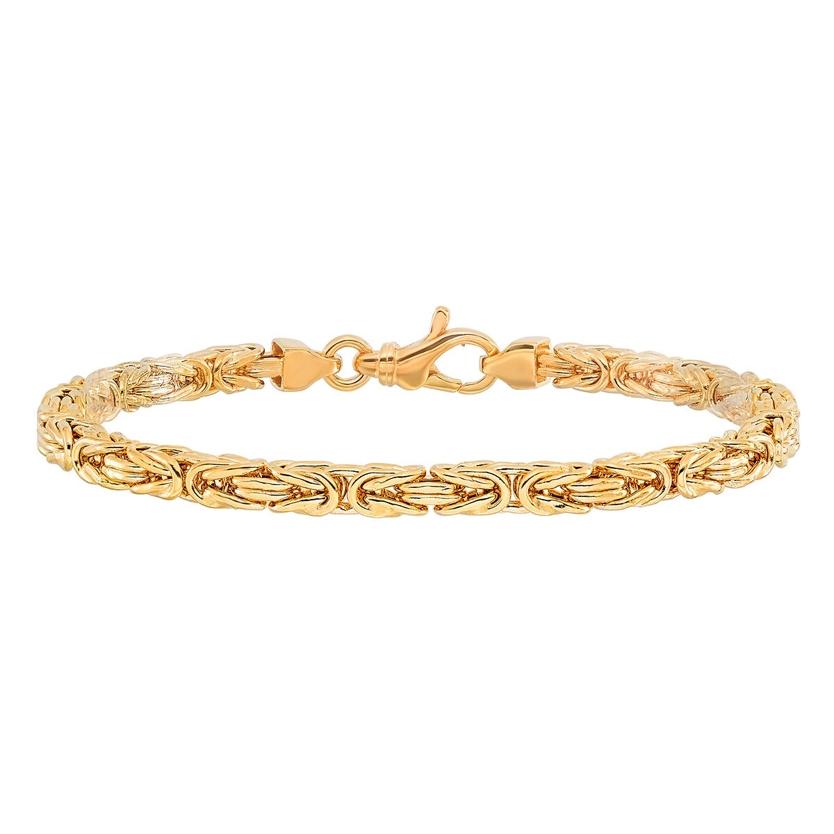 Pulsera, Oro Amarillo de 14K, 19cm