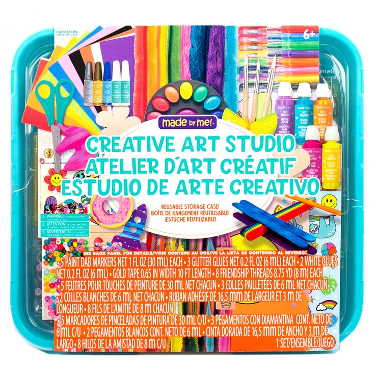 Estuche Creativo de Artes y Manualidades Made by Me