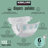 Kirkland Signature Pañales Etapa 6 Unisex 132 pzas Kirkland Signature Pañales Etapa 6 Unisex 132 pzas