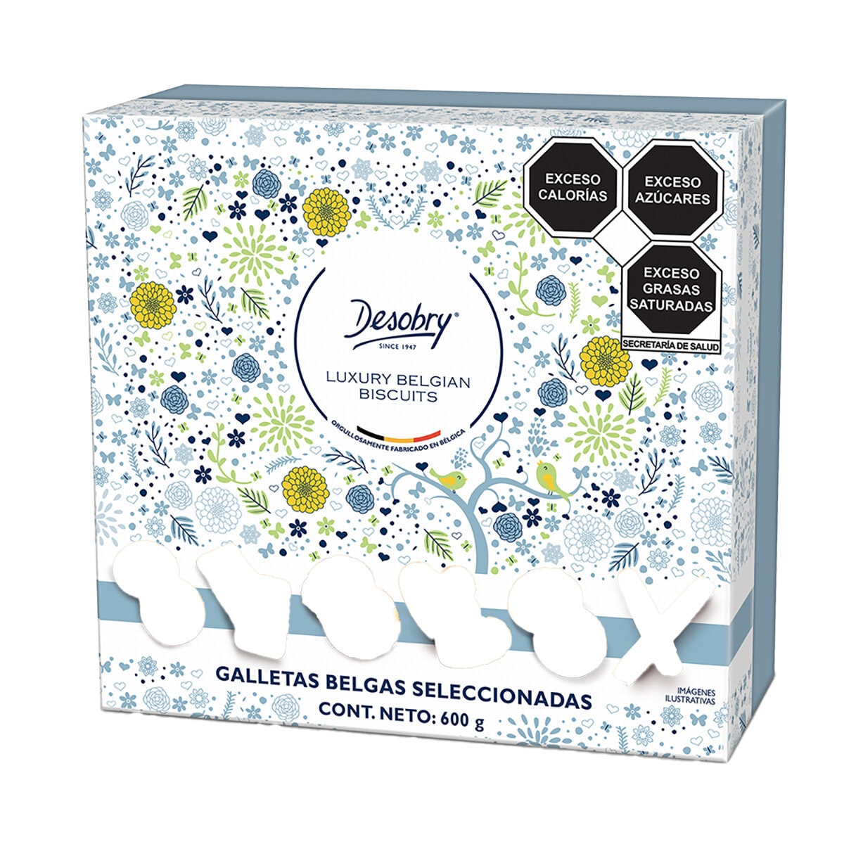 Desobry Galletas Belgas Seleccionadas 600 g Desobry Galletas Belgas Seleccionadas 600 g