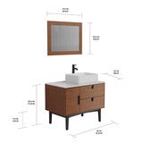 15West, Gabinete para Baño Modelo Reed 15West, Gabinete para Baño Modelo Reed